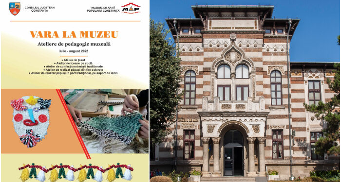 VARA LA MUZEU – Ateliere educative de vacanță la Muzeul de Artă Populară Constanța