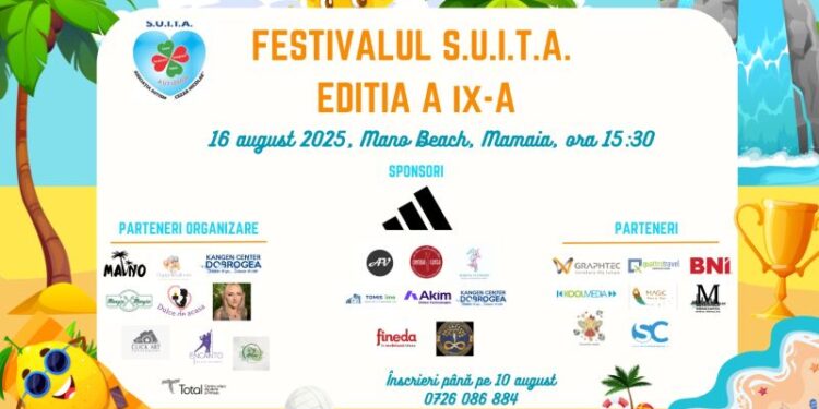 Festivalul  S.U.I.T.A., eveniment caritabil pentru construirea CELUI MAI MARE CENTRU multifuncțional pentru copiii și tinerii cu dizabilități