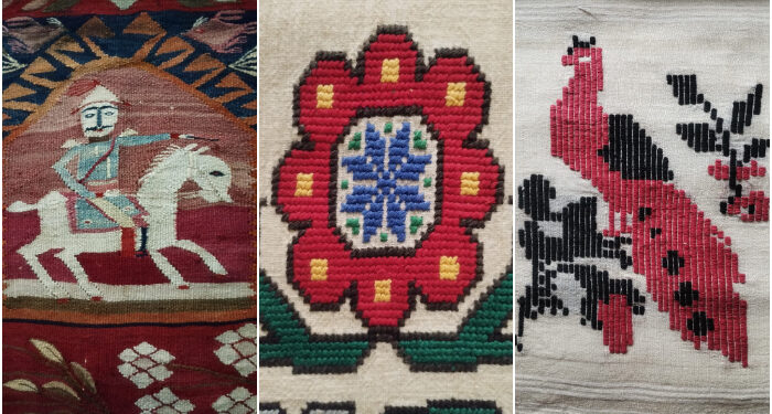Ateliere de pictură pe sticlă, inspirate de țesăturile și broderiile Muzeului de Artă Populară Constanța
