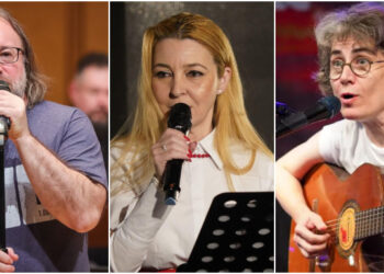 Dialog-dezbatere și spectacol-concert ”Amintiri din copilărie”, cu Ada Milea și Berti Barbera, la Biblioteca Județeană Constanța