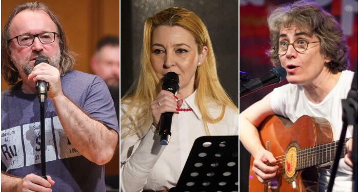 Dialog-dezbatere și spectacol-concert ”Amintiri din copilărie”, cu Ada Milea și Berti Barbera, la Biblioteca Județeană Constanța