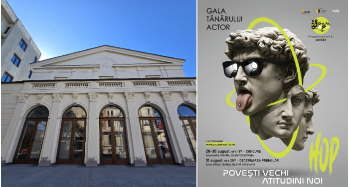 Competiția Galei HOP a Tânărului Actor 2025 redeschide publicului constănțean Teatrul de Stat RENOVAT