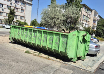 Containerul POLARIS pentru deșeuri voluminoase, în zona Abator: Scapă responsabil de lucrurile vechi!