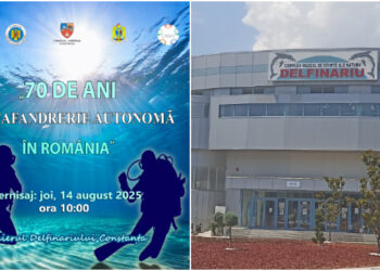 „70 de Ani de Scafandrerie Autonomă în România (1955- 2025)”, expoziție în clădirea Delfinariului Constanța