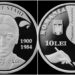 Monedă din argint cu tema 125 de ani de la nașterea Henriettei Yvonne Stahl, lansată de Banca Națională a României