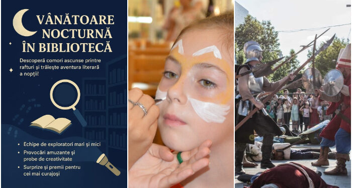 PROGRAMUL evenimentului NOAPTEA BIBLIOTECII de la Biblioteca Județeană Constanța