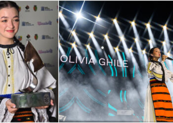 Alice-Olivia Ghile, câștigătoarea Trofeului Festivalului Național al Cântecului și Dansului Popular Românesc ,,Mamaia” 2025