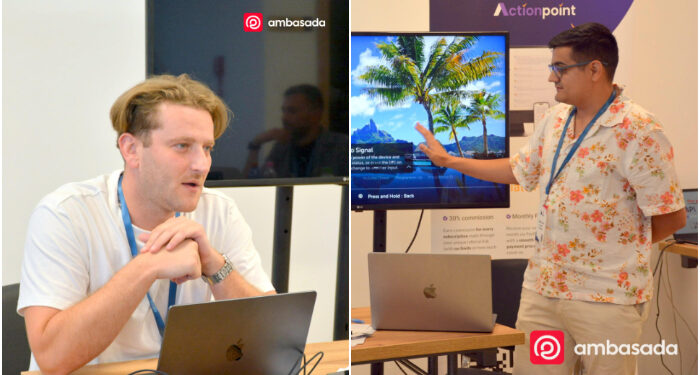 STARTUP VILLAGE SAGA: Paul Burcă (fondator Assista AI) și Cătălin Cenac (co-fondator Ambasada)