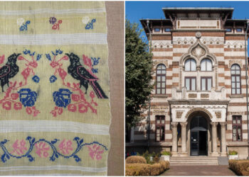 Ștergar din Dobrogea de Nord, vechi de aproape un secol, proaspăt intrat în patrimoniul Muzeului de Artă Populară Constanța