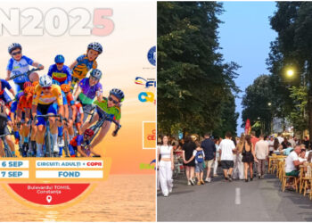 Tomisul pietonal, loc de START al Turului Ciciclist CELCO, sâmbătă, 6 septembrie