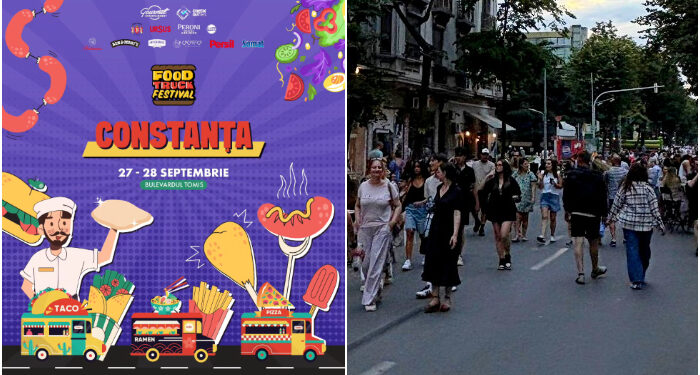 Food Truck Festival și Satul Sportiv, pe bulevardul Tomis PIETONAL, 27 – 28 septembrie