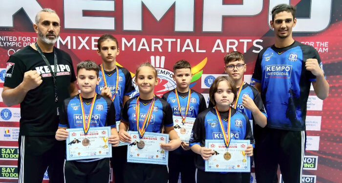 TREI MEDALII DE AUR pentru sportivii CS Medgidia din secția kempo