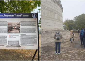 Vizitatorii Monumentului de la Adamclisi – TROPAEUM TRAIANI beneficiază de panouri informative de calitate