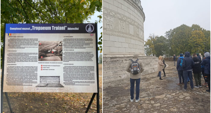 Vizitatorii Monumentului de la Adamclisi – TROPAEUM TRAIANI beneficiază de panouri informative de calitate