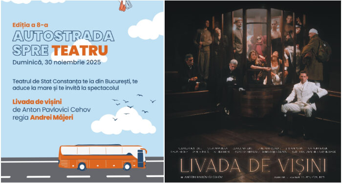 Teatrul de Stat Constanța organizează, duminică, programul cultural ”Autostrada spre teatru” – ediția a VIII-a