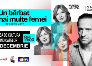 Magda Catone și Claudiu Bleonț te invită la Casa de Cultură din Constanța pentru… ”Un bărbat și mai multe femei”- o comedie PREMIUM!