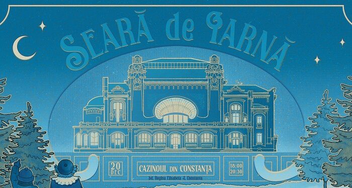 MAGIA CRĂCIUNULUI la Cazinou: Concerte, proiecție imersivă NOUĂ, ședințe foto personalizate la bradul împodobit