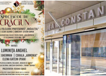 Seară de poveste la Constanța – Concert magic de Crăciun, miercuri, 17 decembrie 2025, la Centrul Cultural „Jean Constantin”