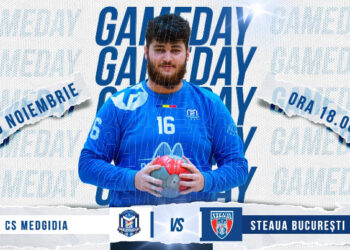 Meci de handbal cu orgolii mari: CS Medgidia – Steaua București