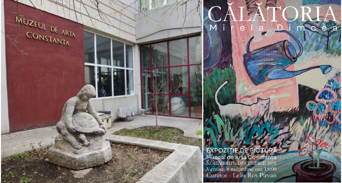 CĂLĂTORIA, expoziție de pictură Mirela Dimcea la Muzeul de Artă Constanța