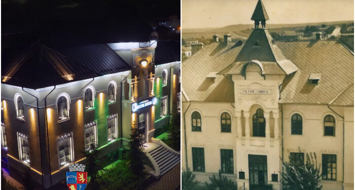 Palatul Comunal Medgidia, complet restaurat și modernizat, sediul Primăriei Medgidia