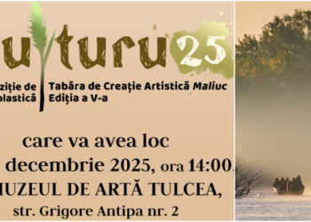 Expoziția de artă VULTURU 2025 – Cinci ani de inspirație și contribuție culturală în inima Deltei Dunării