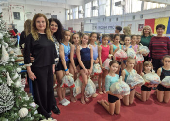 Micii sportivi constănțeni, răsplătiți cu daruri de Crăciun de ASOAF – Asociația Oportunități de Afaceri pentru Femei Constanța