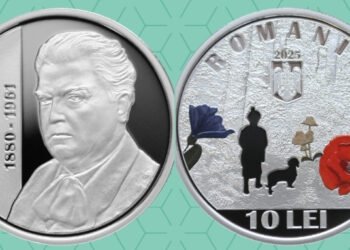 BNR lansează o monedă aniversară, din argint, la 145 de ani de la nașterea scriitorului Mihail Sadoveanu