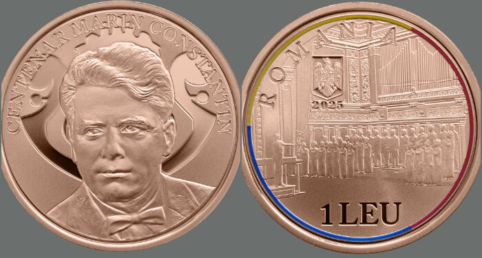 Surpriză pentru admiratorii Corului Madrigal din partea BNR: Lansarea monedei dedicate Centenarului Marin Constantin