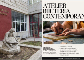 Atelier de bijuterie contemporană, pentru adulți, la Muzeul de Artă Constanța