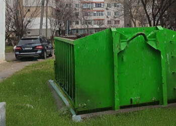POLARIS: Containerul verde este amplasat pe Aleea Stadionului – Zona Badea Cârțan, până pe 31 ianuarie
