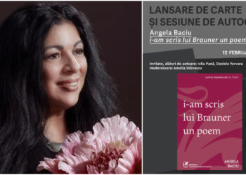 Lansare de carte la Biblioteca Județeană Constanța: I-AM SCRIS LUI BRAUNER UN POEM