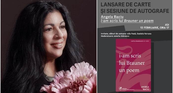 Lansare de carte la Biblioteca Județeană Constanța: I-AM SCRIS LUI BRAUNER UN POEM