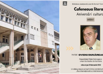 Ovidiu Dunăreanu, aniversat la Cafeneaua literară – Aniversări culturale, nou proiect al Bibliotecii Județene Constanța