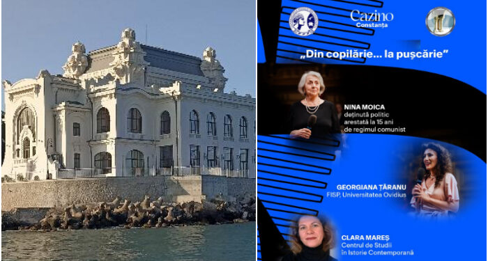 Dialog despre curajul, suferința și demnitatea femeilor din închisorile comuniste, la Cazinoul din Constanța