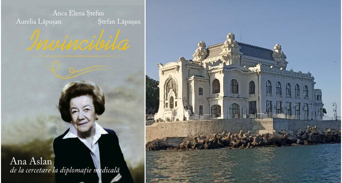 CAZINOUL din Constanța, gazda lansării volumului „Invincibila – Ana Aslan, de la cercetare la diplomația medicală”, joi, 12 februarie