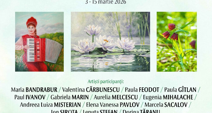 ARMONII DE PRIMĂVARĂ, expoziție Delta Arte la Casa Avramide,  în cadrul programului „Arta din comunitate”