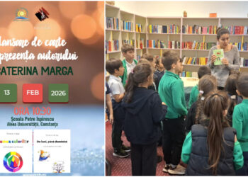 Lansare de carte pentru copii, la Școala Gimnazială Petre Ispirescu din Constanța