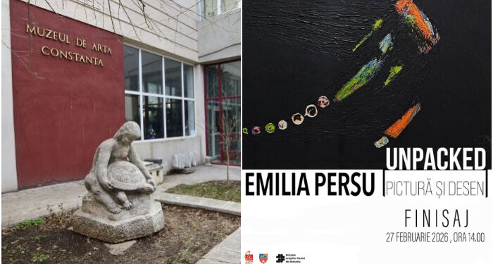 Invitație la finisajul expoziției de artă contemporană UNPACKED, la Muzeul de Artă Constanța