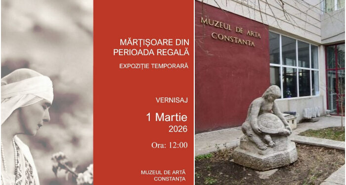 Muzeul de Artă Constanța găzduiește expoziția ”Mărțișoare din perioada Regală”