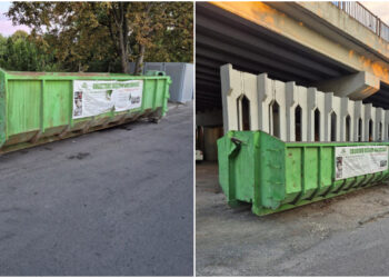 POLARIS: Containerele verzi sunt amplasate, în Constanța, în zonele Palas și Brătianu, în perioada 23 februarie – 28 februarie