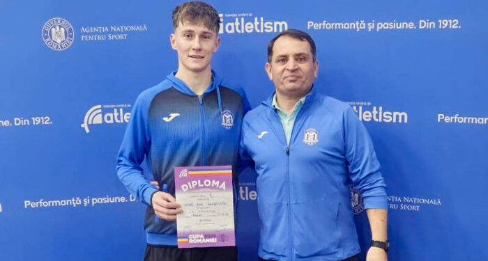 Alin Mihai Savlovschi (CS Medgidia), bronz la Cupa României de Atletism – indoor Seniori