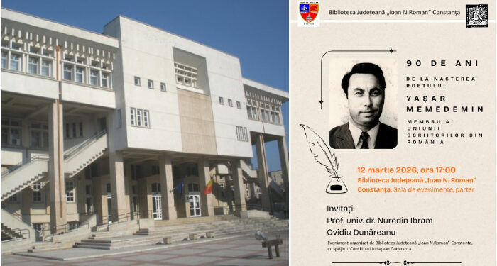 Biblioteca Județeană Constanța: „90 de ani de la nașterea poetului Yașar Memedemin”