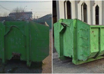 POLARIS: Containerele verzi sunt amplasate, în Constanța, în zonele Brătianu și Palas, în perioada 16 – 21 martie