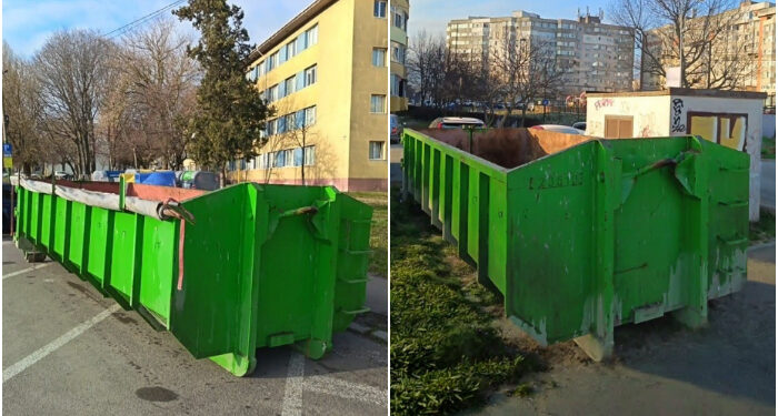 POLARIS: Containerele verzi sunt amplasate, în Constanța, în zonele Far și Poarta 6, în perioada 9 – 14 martie