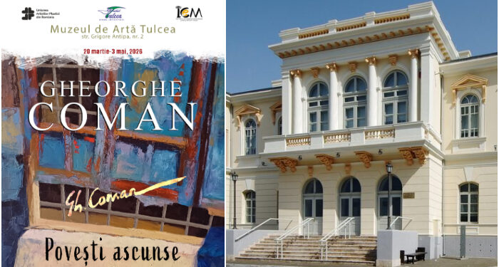 Expoziția „Povești ascunse”, semnată Gheorghe Coman, la Muzeul de Artă Tulcea