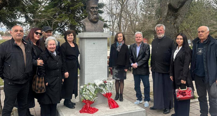 Martirul aromân Papalambru Balamace, comemorat la Corcea (Albania)