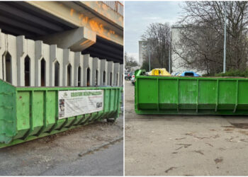 POLARIS: Containerele verzi sunt amplasate, în Constanța, în zonele IL Caragiale și Brătianu, în perioada 2 – 7 martie