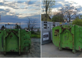 POLARIS: Containerele verzi sunt amplasate în zona Gara Constanța, în perioada 20 – 25 aprilie 2026