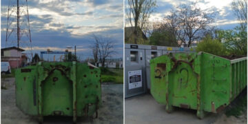 POLARIS: Containerele verzi sunt amplasate în zona Gara Constanța, în perioada 20 – 25 aprilie 2026